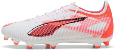Футбольні бутси PUMA Ultra 5 Pro FG/AG (40.5 EU, білий/чорний/червоний)