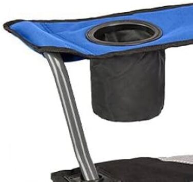 Крісла для кемпінгу Hyfive, розкладні, з підлокітниками, сині