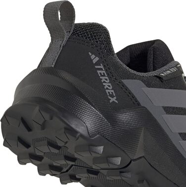 Дитячі трекінгові черевики Adidas Terrex Ax4R RAIN.RDY, 34 EU, чорно-сіро-сірі