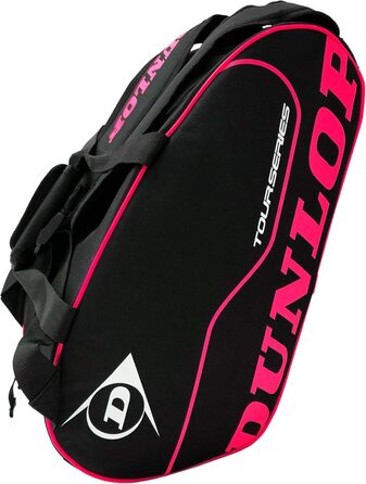 Сумка для падел Dunlop Tour Intro Ltd чорно-рожева - професійна, містка
