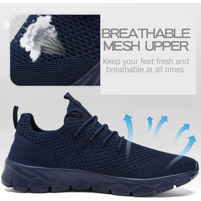 Кросівки для бігу ZGPWZWL, чоловічі, спортивні, легкі літні (45 EU, блакитні)