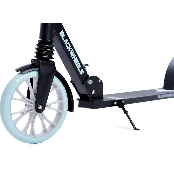 Самокат міський BLACKWHEELS Zoom City-Scooter 200мм, алюмінієвий, складаний, з амортизатором, регульований кермо, м'ятний