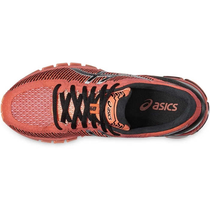 Кросівки жіночі ASICS Gel-Quantum 360 39 EU помаранчеві, чорні, срібні - для бігу
