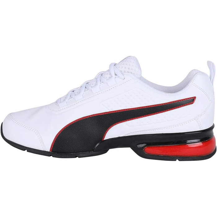Кросівки Puma Leader VT SL для унісекс, 43 EU, білий, чорний, червоний