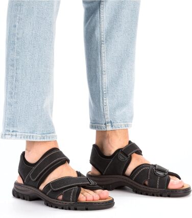 Чоловічі сандалії Rieker, розмір 42 EU, чорного кольору