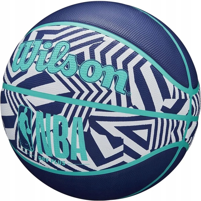 Баскетбольний м'яч Wilson NBA DRV Plus Dazzle Camo Indigo, розмір 5