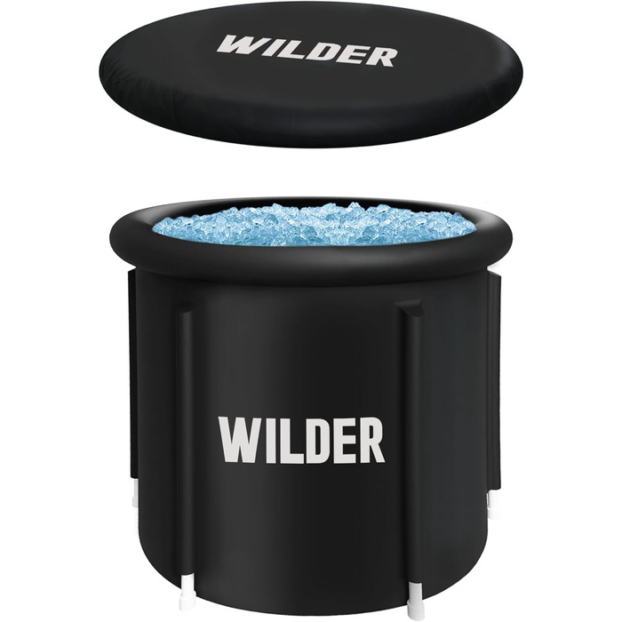 Електрична ванна для криотерапії Wilder Ice Bath - 86 літрів, тришарова ізоляція