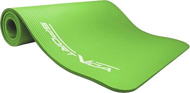Килимок для йоги SportVida з нековзким покриттям - NBR, 180 x 60 x 1 см, для дому, з сумкою, фітнес, 6 кольорів