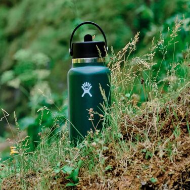 Термос Hydro Flask 680 мл з широкою кришкою та трубочкою Moonshadow