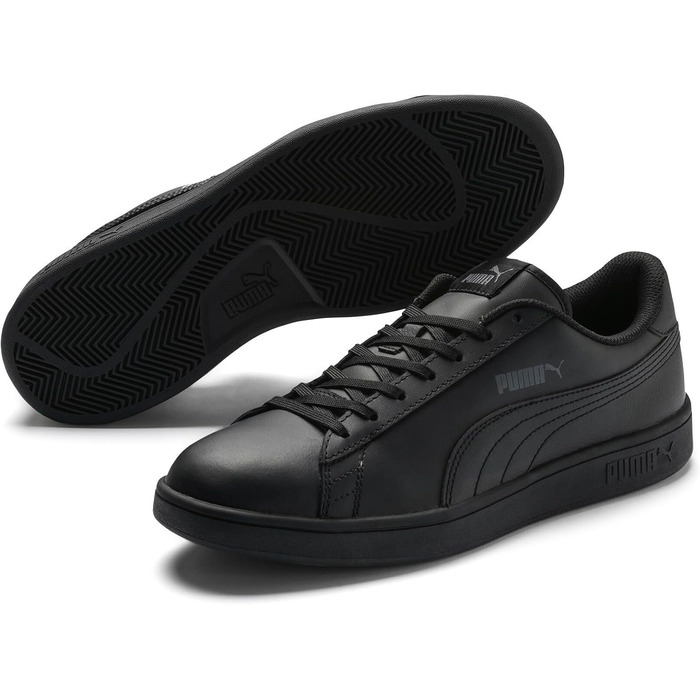 Кросівки Puma Smash V2 LS унісекс, чорні (Puma Black), розмір 45 EU