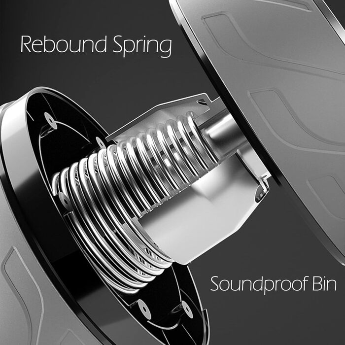 AB Wheel Roller A.F.N.A.L з пружинним опором, автоматичним відкатом, для тренування пресу, широкі колеса, фітнес для дому та спортзалу, Core Workout, силові тренування, жовтий колір