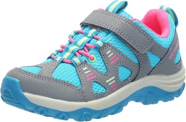 Дитячі трекінгові черевики Merrell Trail Chaser 2, унісекс, сіро-бірюзові