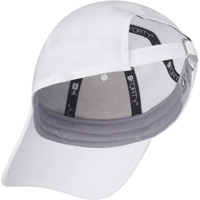Кепка бейсболка New Era 9Forty Strapback New York Yankees, універсальний розмір, біла
