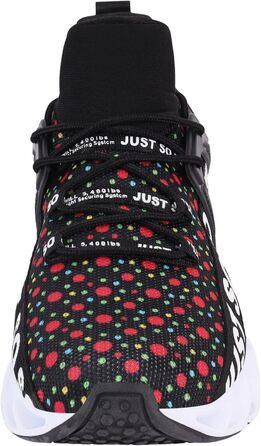 Чоловічі кросівки для бігу JSLEAP - дихаючі, легкі, спортивні, для тенісу та повсякденного носіння (43 EU, 1d кольорові точки)