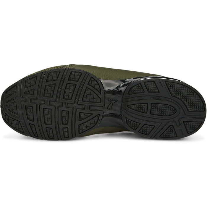 Кросівки Puma Axelion Refresh для чоловіків, 41 розмір, зелений, чорний, сірий