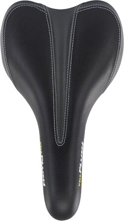 Сідло велосипедне Velo Plush Foam Sportsattel чоловіче чорне для гірського велосипеда 2020