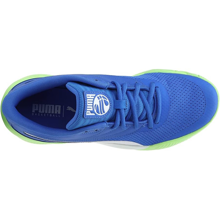Кросівки баскетбольні PUMA Unisex Triple (38.5 EU, Bluemazing Green Glare)