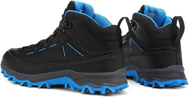 Дитячі трекінгові черевики Kinder: зручні та універсальні для активного відпочинку (EU 30-39, чорно-синій)