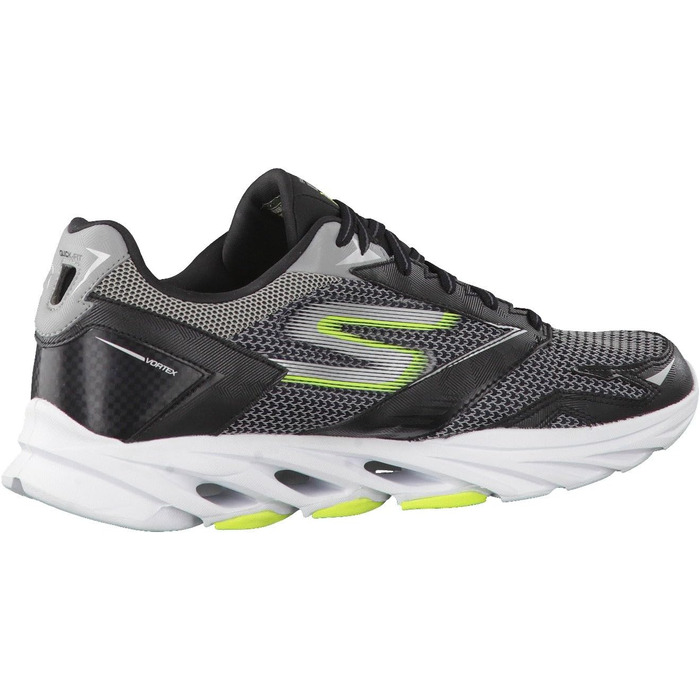 Чоловічі бігові кросівки Skechers Go Run Vortex, 39.5 EU, чорний/лайм