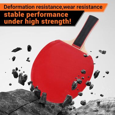 Набір для настільного тенісу BBWELL Premium: 2 ракетки, 3 м'ячі, сумка. Ідеально для початківців, професіоналів та сімейного дозвілля