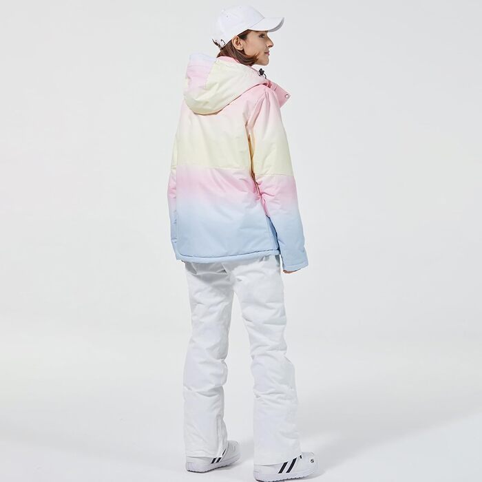 Комплект гірськолижний HOTIAN Daen: куртка та штани (2 шт.) - водонепроникний, вітронепроникний, для сноуборду та гірських лиж, розмір L