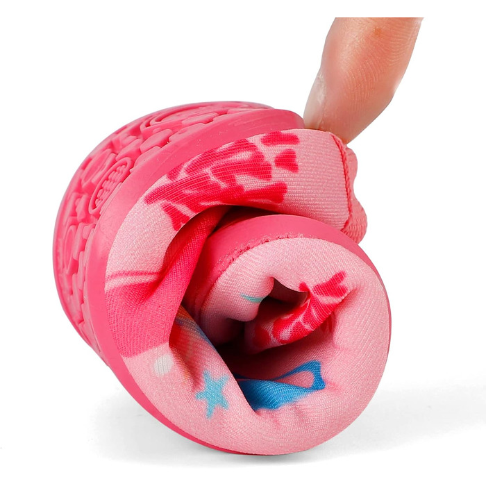 Дитячі шльопанці для плавання та відпочинку на пляжі: антиковзаючі, швидковисихаючі, для дівчаток та хлопчиків (22/23 EU, Рожевий)