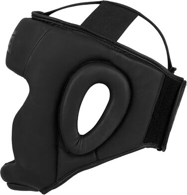 Боксерський шолом BENLEE Caesar Black Label, штучна шкіра, чорний, розмір L-XL