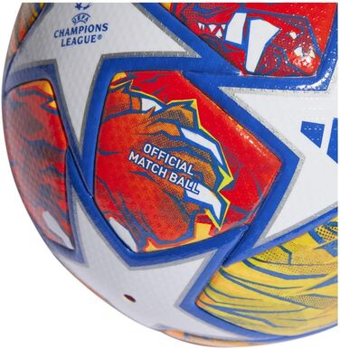 Футбольний м'яч Adidas UCL FIFA Pro IN9340, білий, розмір 5