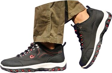 Водонепроникні туристичні черевики для хайкінгу, чорні, розмір 39 EU