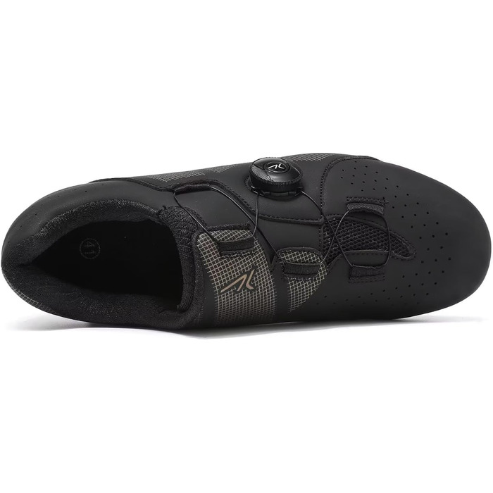 Шкарпетки для шосейного велосипеда для чоловіків – легкі, дихаючі, сумісні зі штифтами для тривалих поїздок та цілоденного комфорту 45 EU Чорний