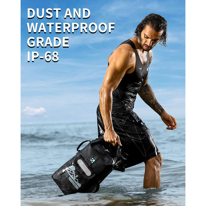 Водонепроникний рюкзак IDRYBAG Dry Bag 40L (плаваючий, чорний)