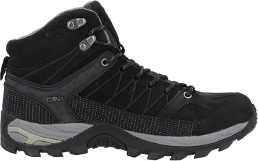 Чоловічі трекінгові черевики CMP Rigel Mid Wp, 45 EU, Чорний/Сірий