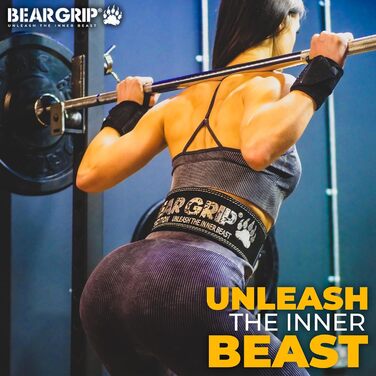 Пояс для пауерліфтингу BEAR GRIP Power Belt Elite Edition, преміум, подвійна пряжка, XS, сірий