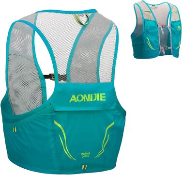 TRIWONDER 2,5L ультралегкий гідраторний рюкзак для бігу, марафону, велоспорту, розмір M/L (90-102 см), світло-блакитний, лише рюкзак для води
