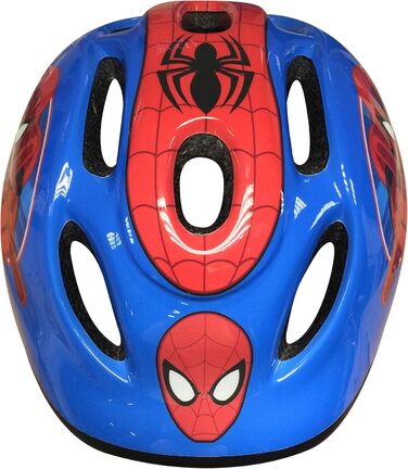 Дитячий шолом із регульованою талією, наколінники та налокітники Spiderman, синій