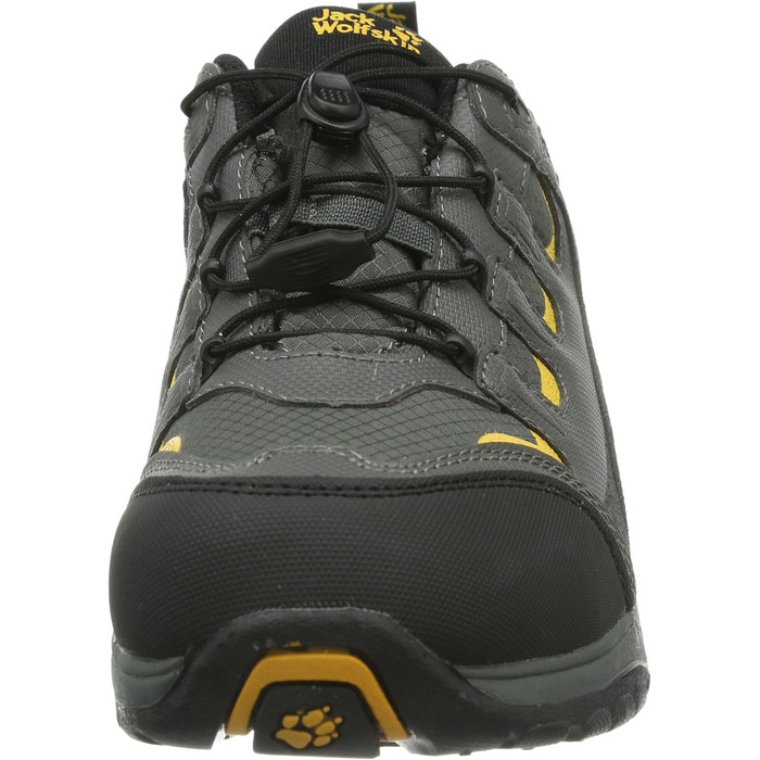 Дитячі трекінгові черевики Jack Wolfskin Ambition Texapore, 32 EU, чорний/жовтий