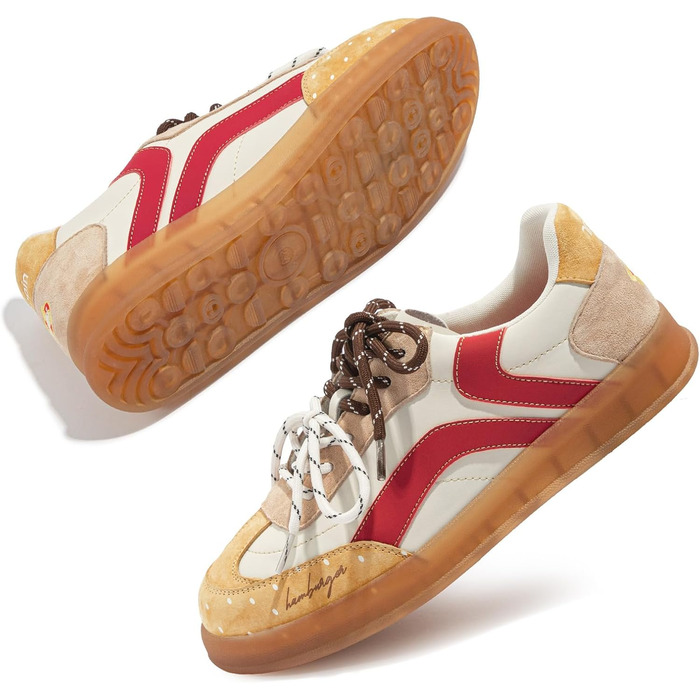 Tuopin Кросівки для тренувань, жовто-червоні, 40 EU | Неслизькі спортивні кросівки