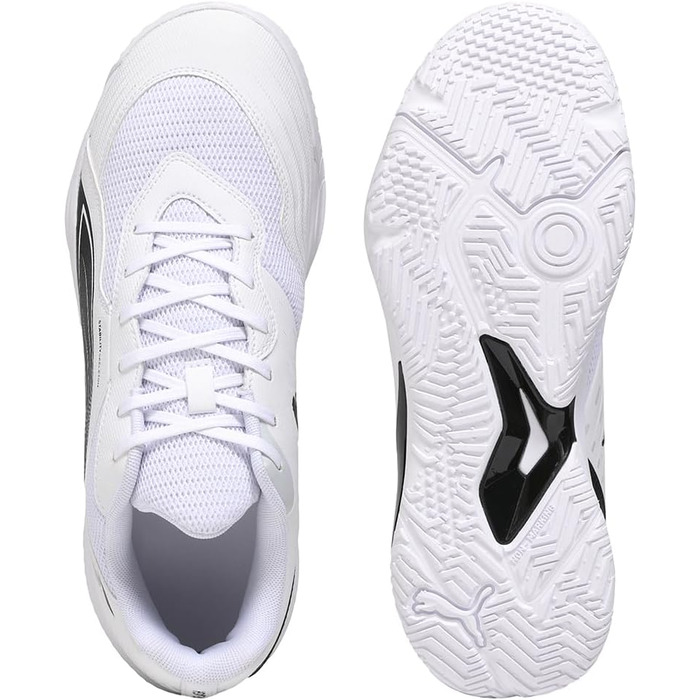 Спортивне взуття PUMA Solarflash III для залу (36 EU, білий/чорний)