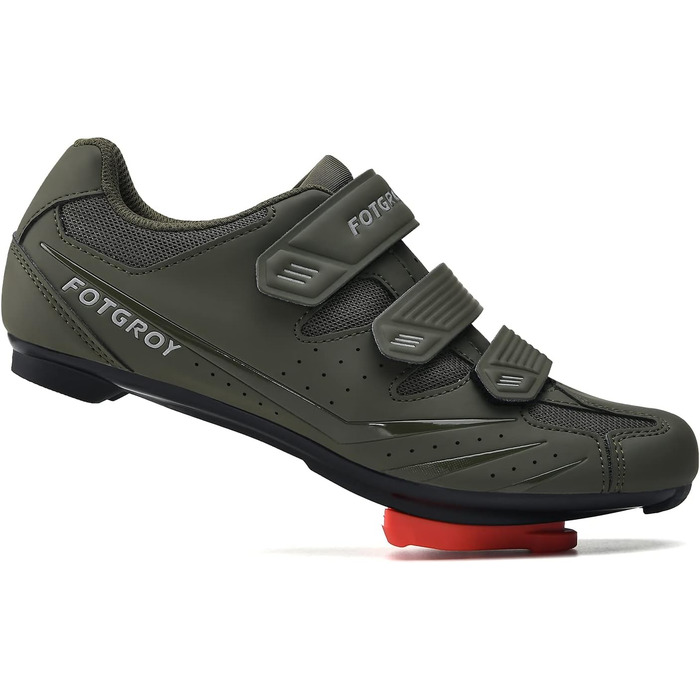 Велосипедні шкарпетки для жінок, шосейні велотуфлі з шипами, сумісні з Peloton SPD ARC Look Delta, унісекс велотуфлі для занять у залі та на вулиці, 42 EU, зелені