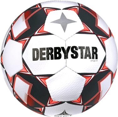 Футбольний м'яч Derbystar Apus S-Light V23, розмір 5, біло-червоний, для юніорів, унісекс