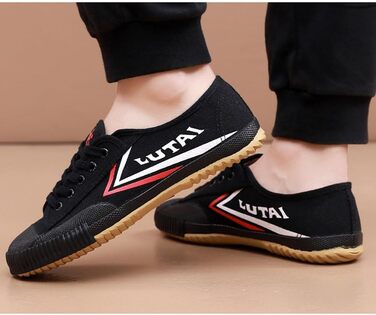 Взуття для бойових мистецтв: кросівки для Тай-Чи, Кунг-Фу, Цигун. Чоловічі/жіночі, низькі, чорні, 47 EU