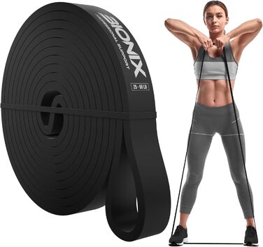 Еластичні стрічки Bionix для фітнесу та силових тренувань (набір, різні рівні опору)