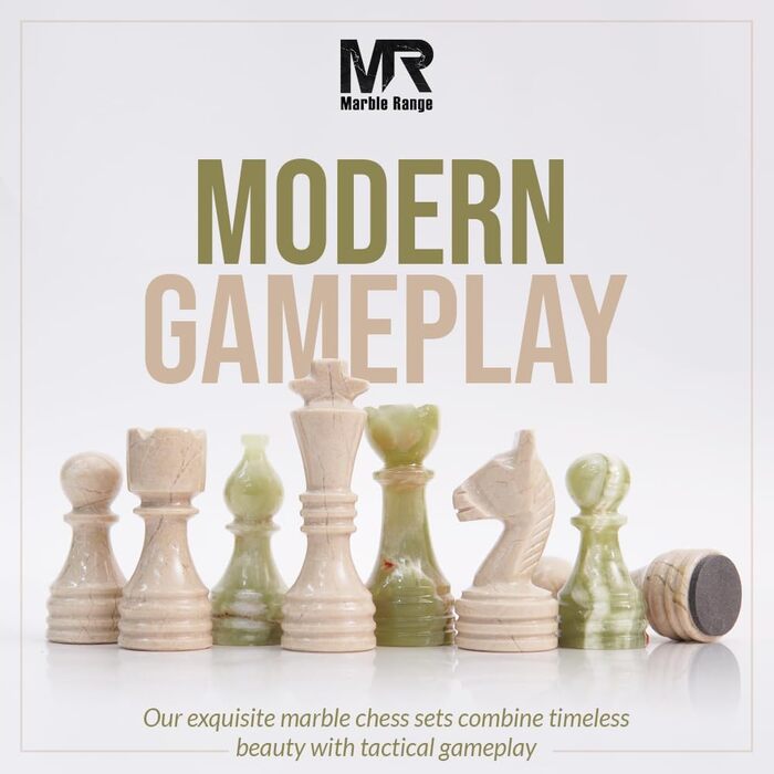 Шаховий набір з мармуру для дорослих, ручної роботи, з дошками Verona & Green Onyx, 32 фігури, 2 додаткові королеви, коробка для зберігання, розкішна подорожня гра, елегантний подарунок для дому