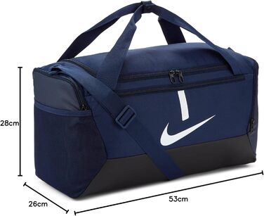 Кросівки Nike Midnight Navy чорні-білі унісекс