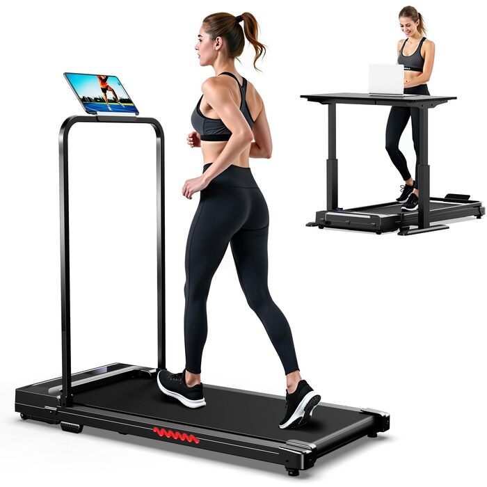 Біговий килимок для дому - складний Walking Pad. Тиха, компактна бігова доріжка для офісу та дому. Швидкість до 6 км/год