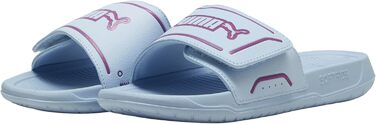 Сандалії PUMA Royalcat Comfort 2 - унісекс, чорно-темно-сірі, розмір 40/41 EU, кольори Snow Mountain Blue Plum Wine