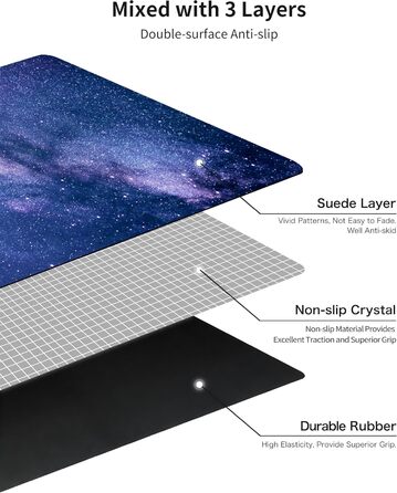 Yogamat Nuveti з натуральної замші та каучуку, 183x61 см, для йоги, пілатесу та фітнесу, з сумкою