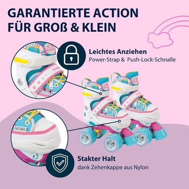 Роликові ковзани HUDORA Wonders: регульовані, дитячі, 32-35 Single