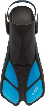 Набір для снорклінгу Cressi Duke: маска, ласти, бонета. Розміри: M/L, L/XL. Кольори: прозорий/аквамарин