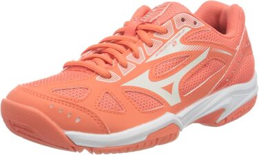Волейбольне взуття Mizuno Cyclone Speed 2 для хлопчиків, розмір 37.5 EU, кольори: Livingcoral, Snowwhite, White
